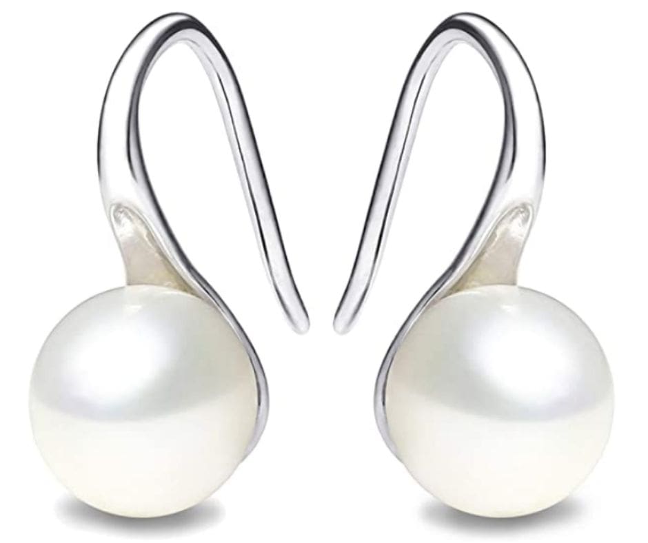 Drop Dangle Pearl Earrings 