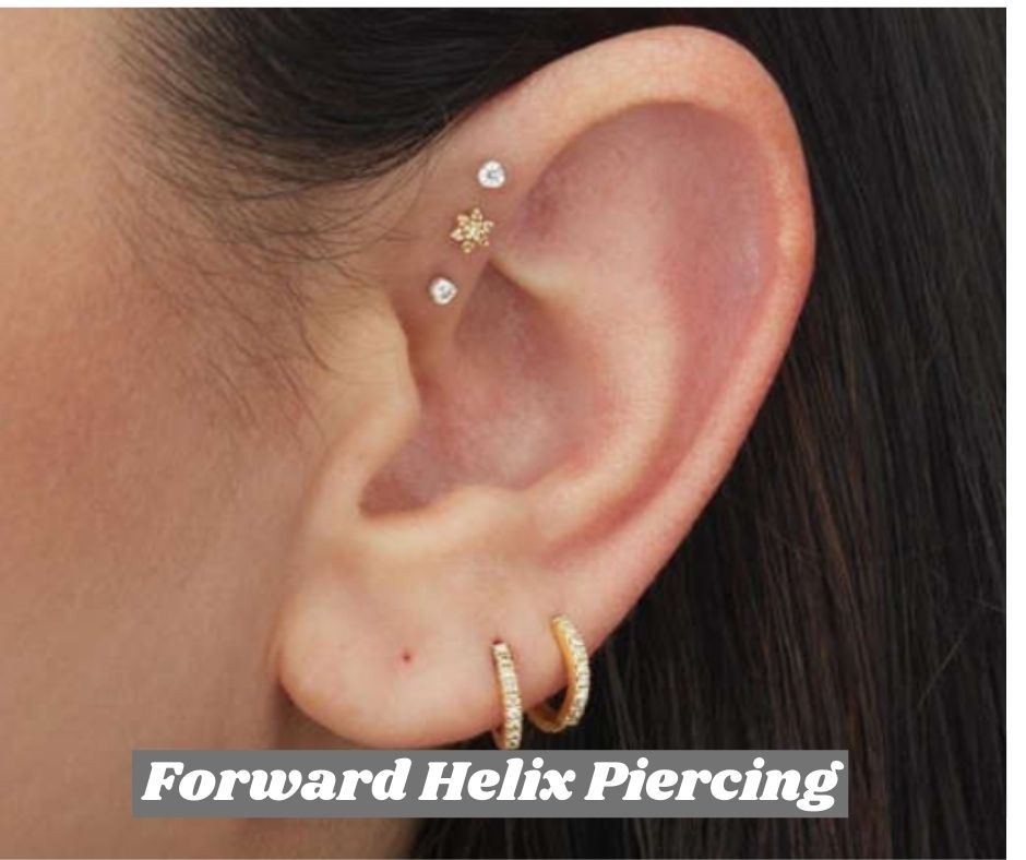 Forward Helix Piercing
