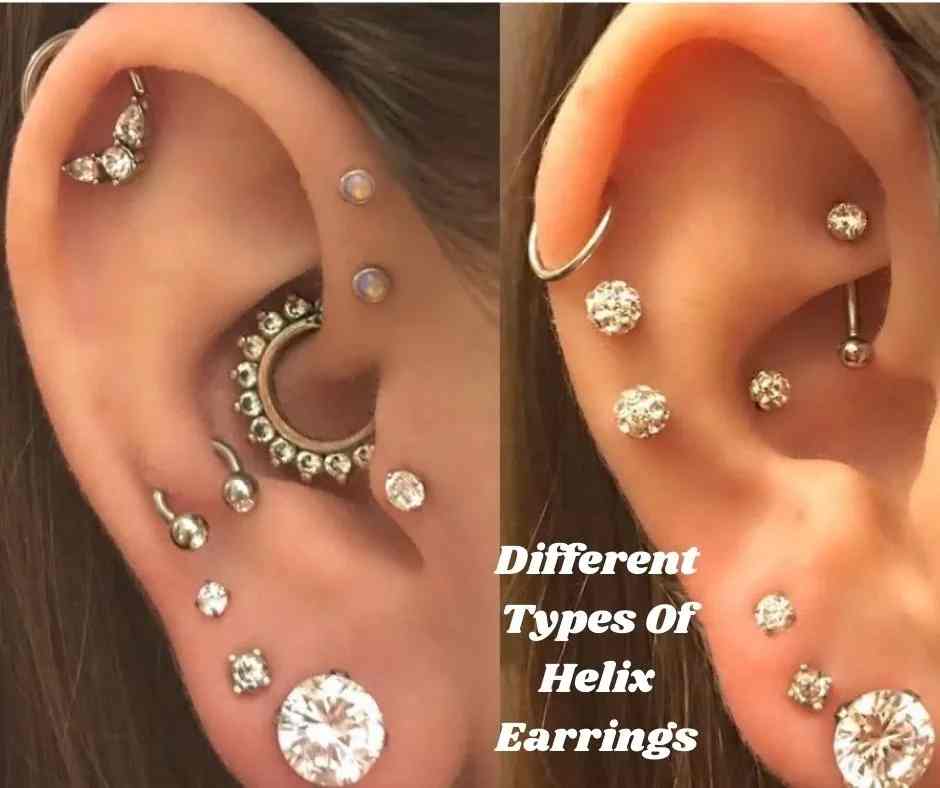 Different Types Of Helix Earrings