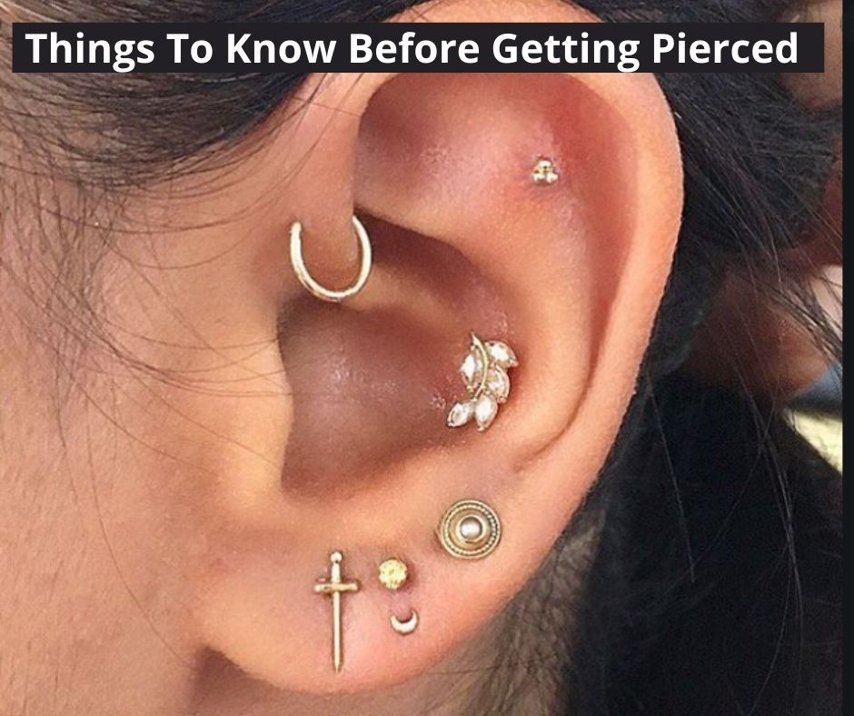 getting pierced